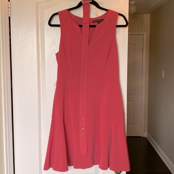 WHBM belted a-line dress size 4 - Picture 4 of 9